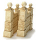 Dollhouse City - Dollhouse Miniatures Wall - Tan