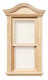 Bonnet Pediment Double Hung Window