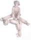Dollhouse City - Dollhouse Miniatures Two Boys LeapFrog - Gray