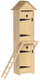 Dollhouse City - Dollhouse Miniatures Two Story Outhouse