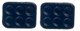 Muffin Pans Set - Black