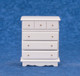 Dollhouse City - Dollhouse Miniatures Chest - White