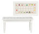 Dollhouse City - Dollhouse Miniatures Tabe with Fruit - White