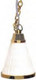 Cone Hanging Lamp - White