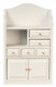 Cabinet with Drawers - White