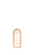 Dollhouse City - Dollhouse Miniatures 4 Over 4 Palladian Window
