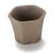 Dollhouse City - Dollhouse Miniatures Small Hex Pots Set - Brown