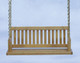 Dollhouse City - Dollhouse Miniatures Porch Swing - Oak