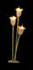 Dollhouse City - Dollhouse Miniatures Tulip Floor Lamp