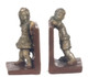 Dollhouse City - Dollhouse Miniatures Bookends Hide and Seek - Silver