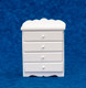 4-Drawer Chest - White