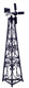 Dollhouse City - Dollhouse Miniatures Windmill on Stand - Black