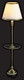 Dollhouse City - Dollhouse Miniatures Floor Lamp with Table