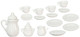 Porcelain Tea Set - White