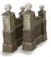 Dollhouse City - Dollhouse Miniatures Wall - Aged