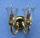 Double Wall Sconce - Clear