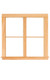 Dollhouse City - Dollhouse Miniatures Double Window