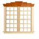 9 Over 9 Double Window - Key Top
