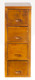Four Drawer File Cabinet - Walnut