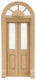 Palladian Double Entry Door