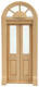 Palladian Double Entry Door