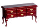 Dollhouse City - Dollhouse Miniatures Huntboard - Mahogany