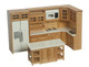 Stove and Oven with no Microwave -  Oak