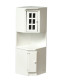Corner Cabinet - White