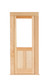 Dollhouse City - Dollhouse Miniatures Federal Door - 2 Flat and 1 Glass Panel