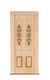 Dollhouse City - Dollhouse Miniatures Engraved Panel Door