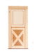 Dollhouse City - Dollhouse Miniatures Dutch Solid Top - Bottom Door