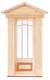 Dollhouse City - Dollhouse Miniatures 6 Light - 1 Raised Panel Door