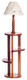 3-Shelf Lamp - Walnut