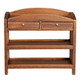 Slatted Changing Table - Walnut