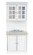 Cabinet with Sink - White and Marble
