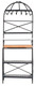 Metal Kitchen Rack - Black