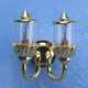 Double Ornate Coach Wall Lamp