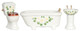 Yellow Floral Bath Set