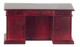 Kneehole Desk - Mahogany