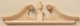 Double Deerfield Door Pediment