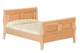Sleigh Bed - Oak