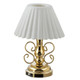 LED Table Lamp with Fluted Shade