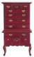 Queen Anne Hiboy - Mahogany