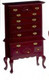 Queen Anne Hiboy - Mahogany