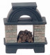 Open Outdoor Fireplace