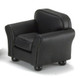 Black Leather Club Chair