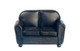 Black Leather Loveseat