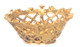 Dollhouse City - Dollhouse Miniatures Rectangular Basket with Gold Lace