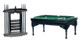 Pool Table Set - Black