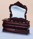 Fancy Vitcorian Dresser  with Mirror - Mahogany